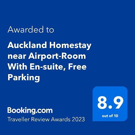 Auckland Homestay Near Airport-Room With En-Suite, Free Parking Papakura Exterior foto
